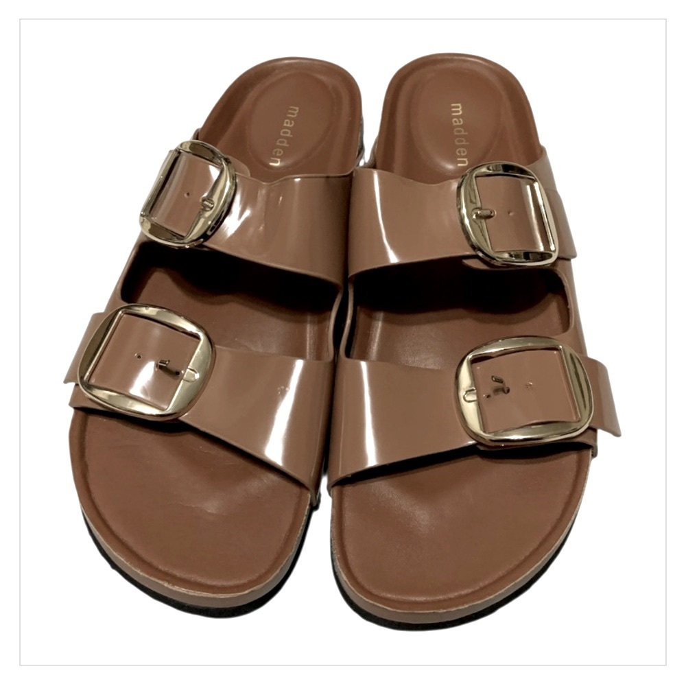 New Madden Girl Women’s Bodiee Slide Sandal size 9